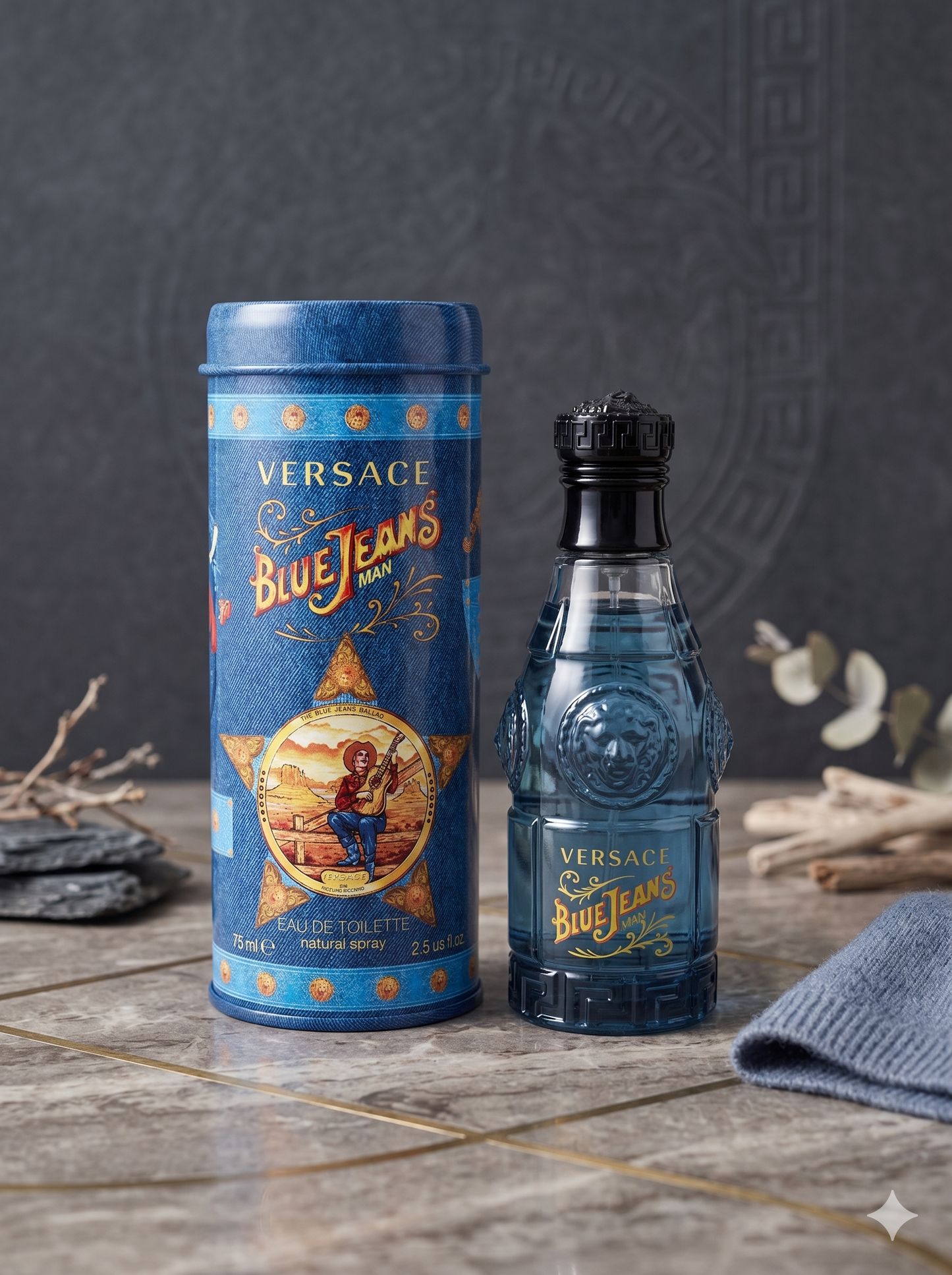 Versace – Blue Jeans