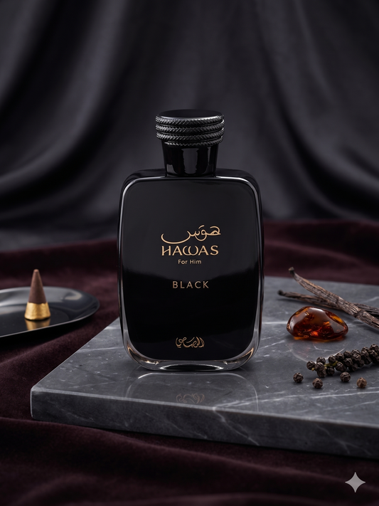 Rasasi Hawas Black